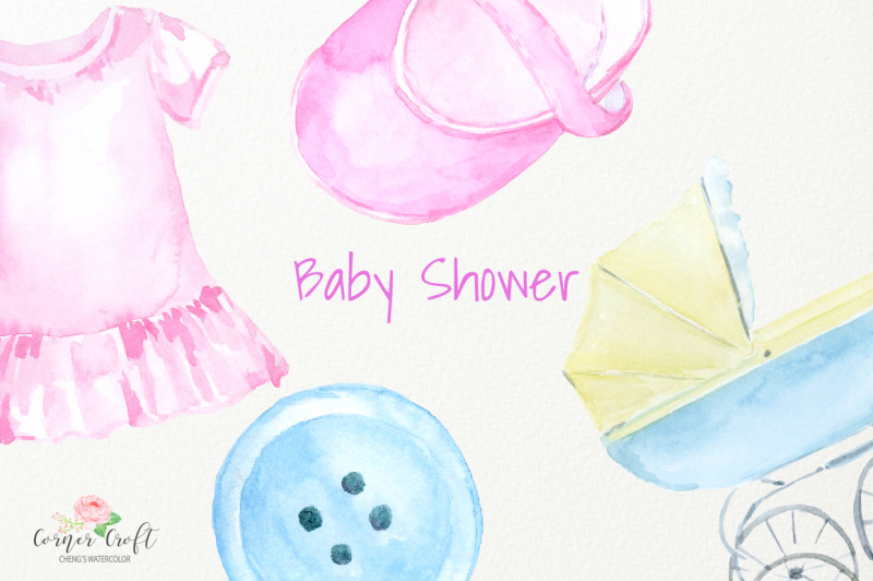 watercolor-clipart-baby-shower