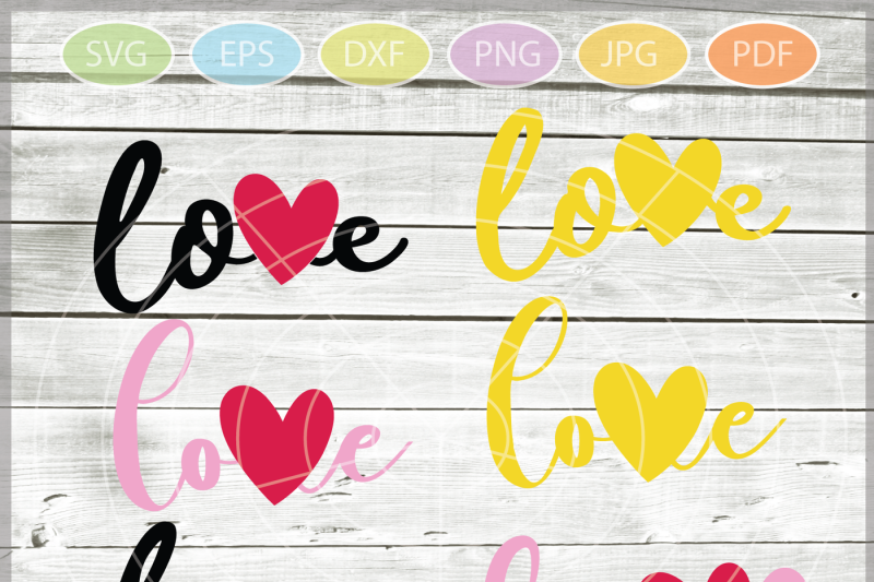 Download Love SVG - Love bundle svg - Valentine Svg - love sign SVG file - Silh By Blueberry Hill Art ...