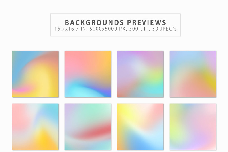 50-holographic-backgrounds