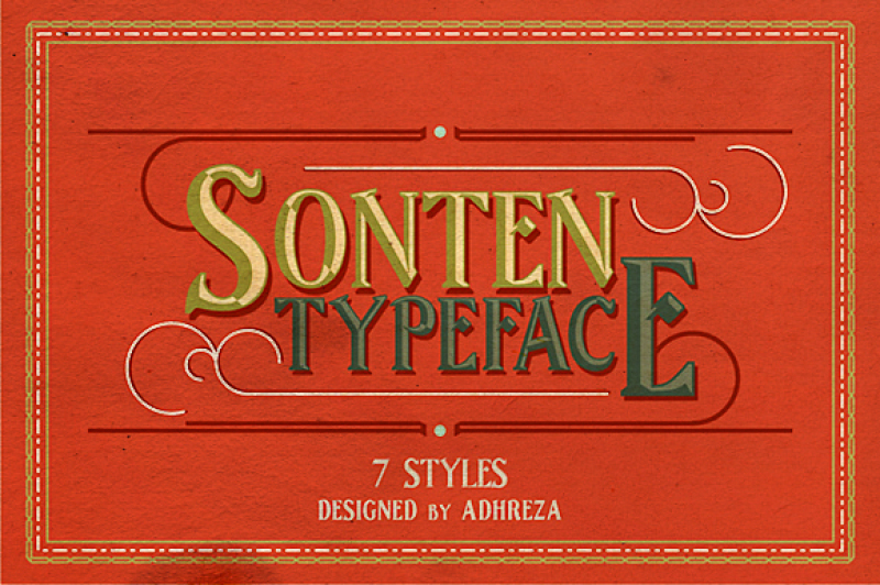 sonten-typeface