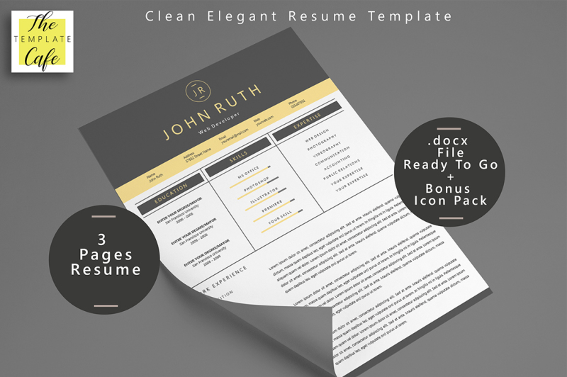 clean-elegant-resume