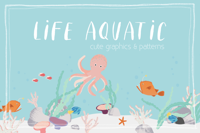 life-aquatic-patterns-and-graphics