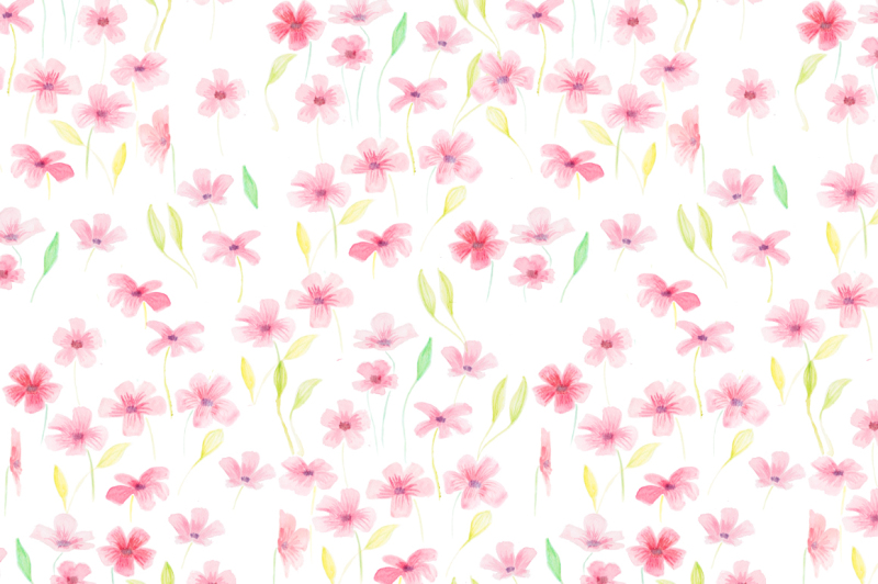 floral-watercolor-seamless-patterns-flower