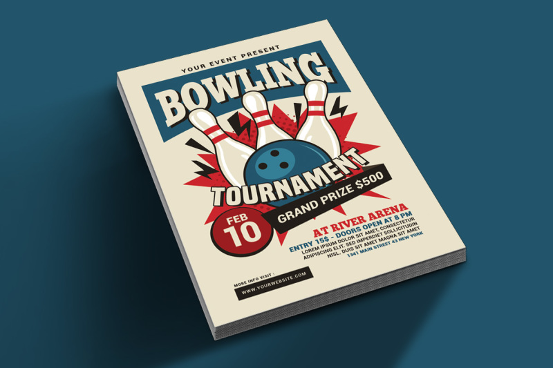 bowling-tournament-flyer