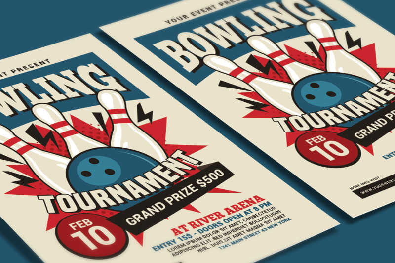 bowling-tournament-flyer