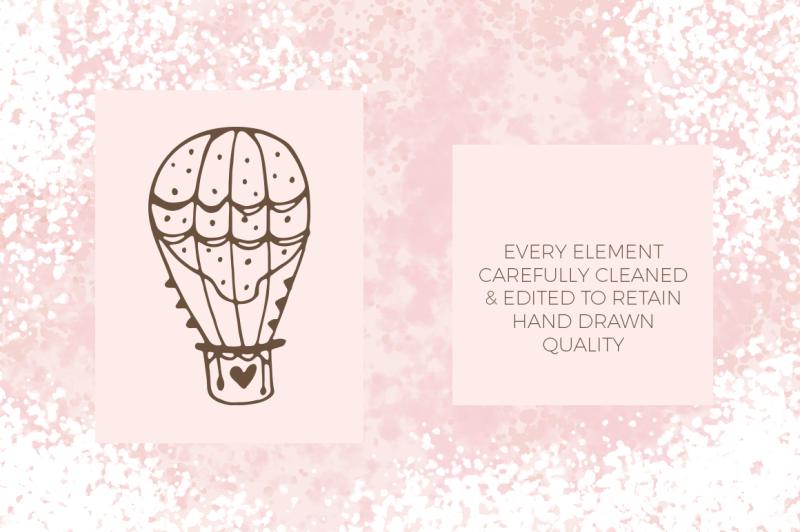 100-hand-drawn-romantic-logo-elements