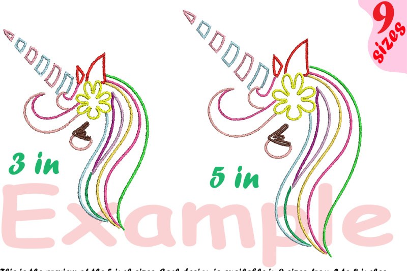 unicorn-outline-embroidery-design-cute-happy-girl-horn-cute-smily-180b