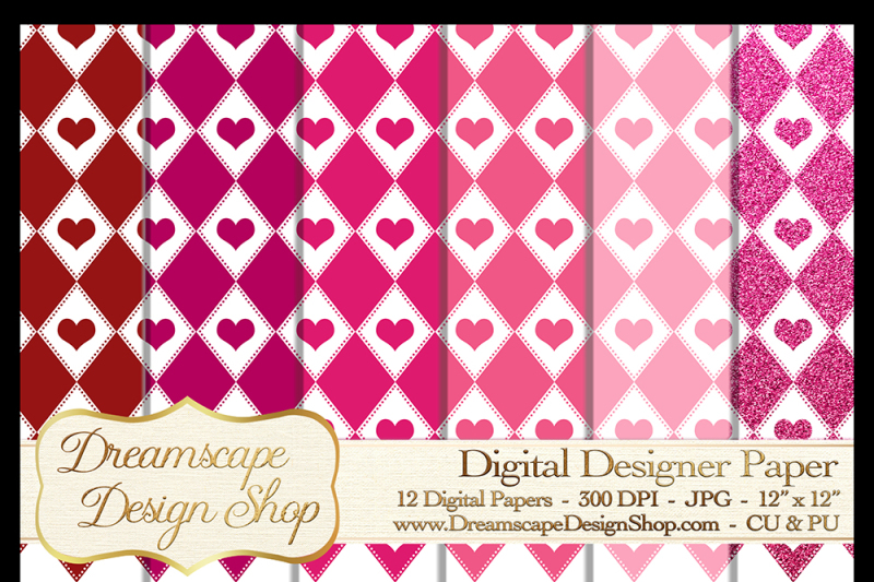 pink-and-red-hearts-set-5-valentine-s-day-12-digital-papers