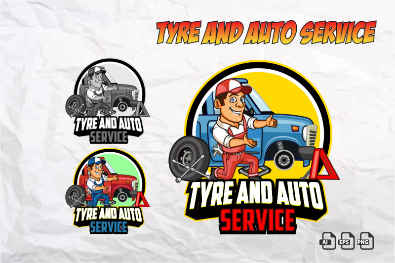 tyre-and-auto-service-logo