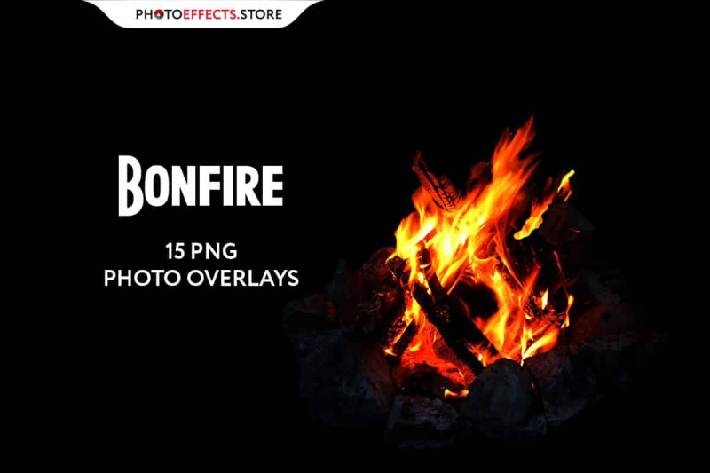15-bonfire-photo-overlays