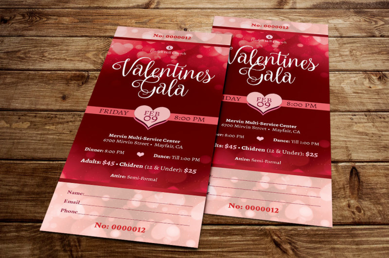 red-hearts-valentines-gala-ticket-template