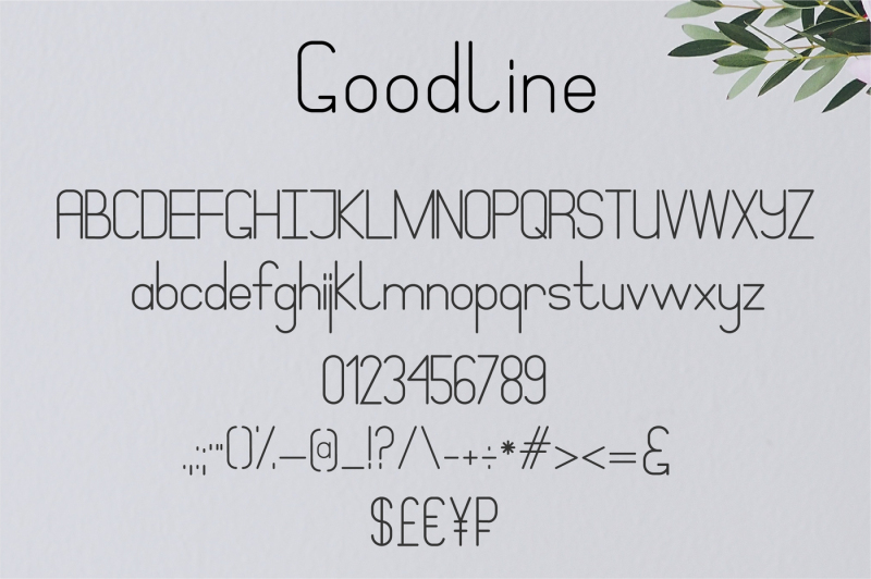 goodline-sans-serif-font