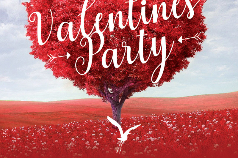 tree-heart-valentines-party-flyer-template