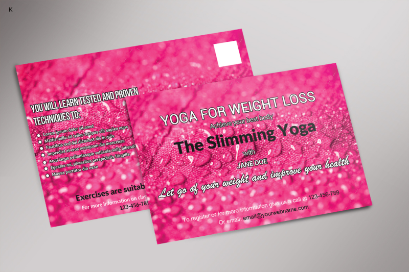 fitness-post-card-template