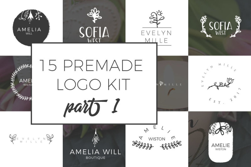 feminine-premade-logo-kit-part-1