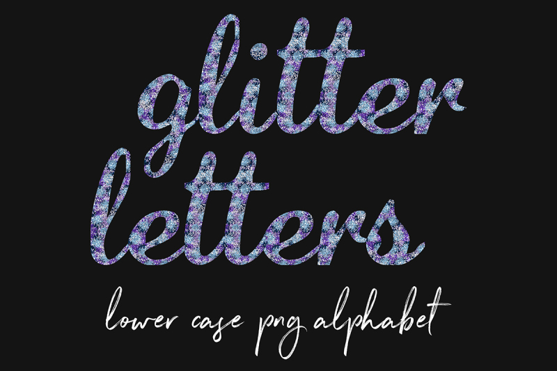 blue-and-purple-glitter-alphabet