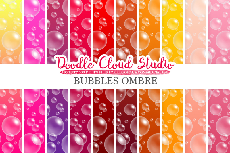 10-ombre-soap-bubbles-digital-paper-hot-colors-pink-orange-red