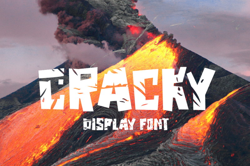cracky-display-font