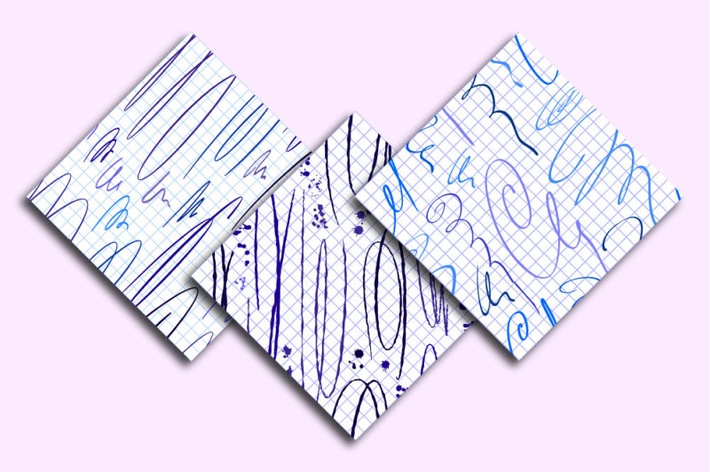 ink-scribbles-seamless-patterns-mini-set