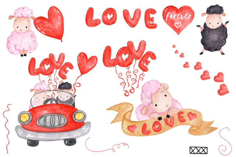 love-clipart-cute-sheeps-clipart