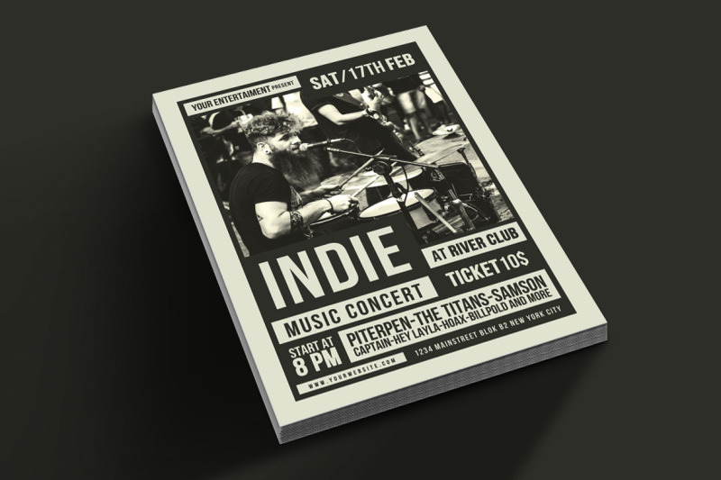 indie-music-flyer
