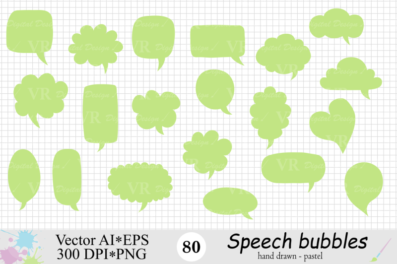 speech-bubbles-clipart-chat-bubbles-pastel-text-bubbles-vector