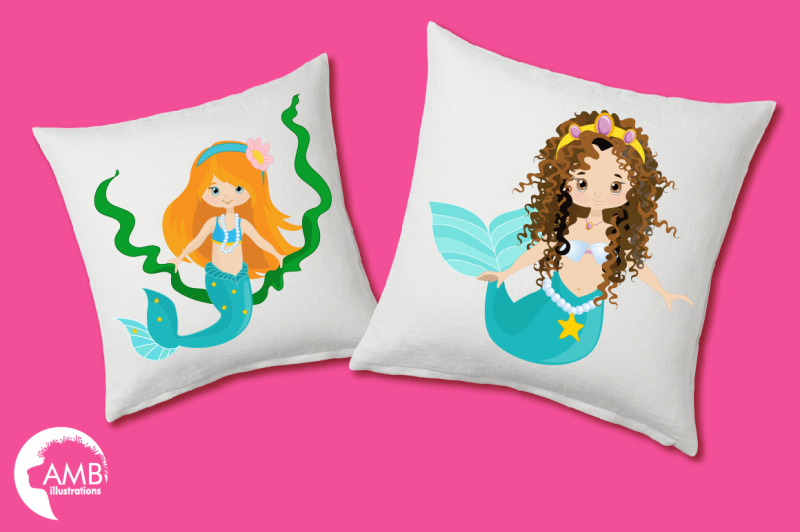 mermaid-mini-bundle-clipart-graphics-illustrations-amb-205