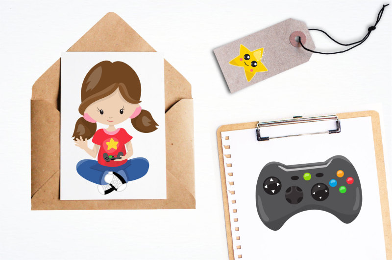 game-kids-graphics-and-illustrations