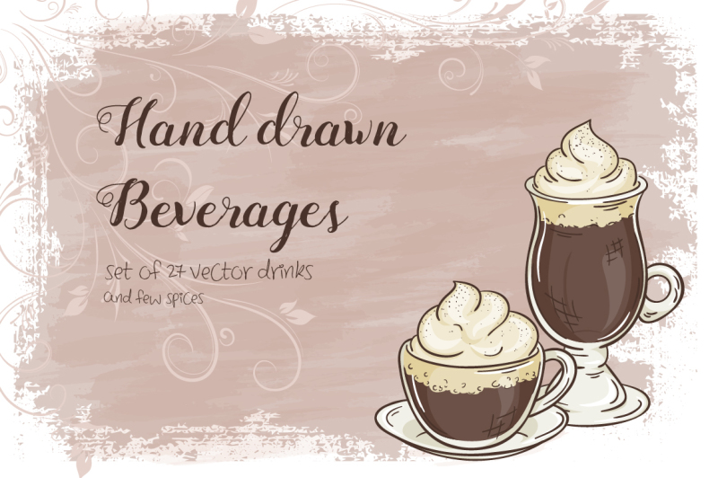set-of-vector-hand-drawn-drinks