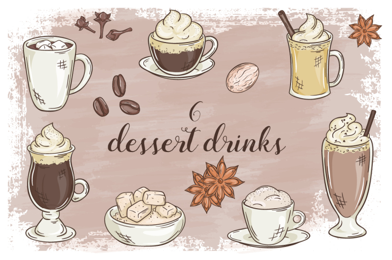 set-of-vector-hand-drawn-drinks