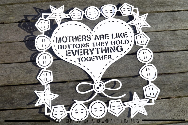 mothers-are-like-buttons-paper-cut-svg-dxf-eps-files