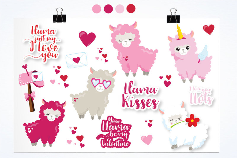 valentine-llamas-graphics-and-illustrations