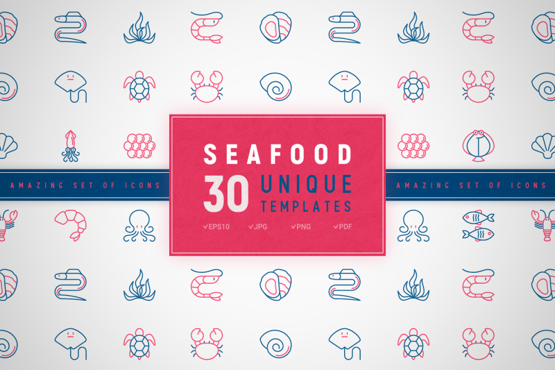 seafood-icons-set-concept