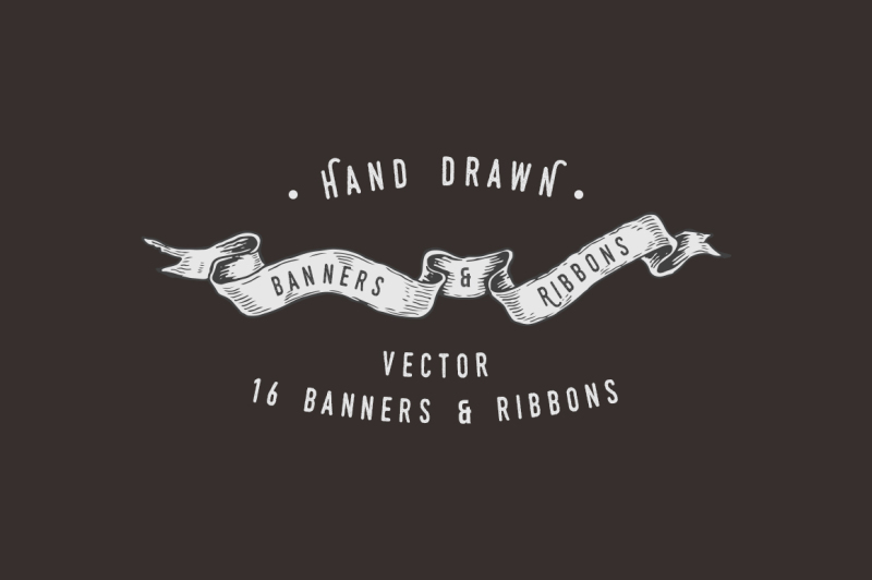 vintage-hand-drawn-banners-and-ribbons