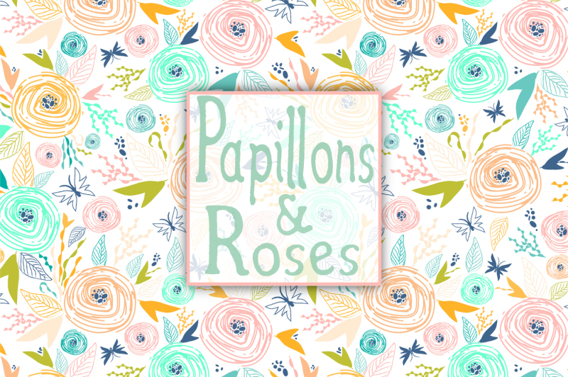 papillons-et-roses-patterns-and-bouquets