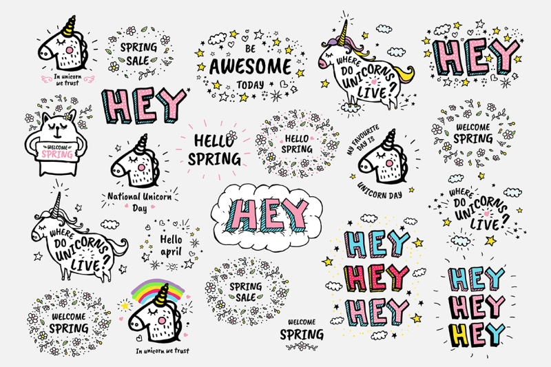 106-vector-doodles-seamless-patterns-free