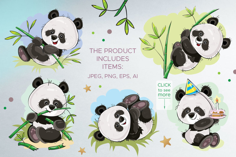 set-of-cute-pandas