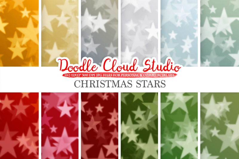 christmas-stars-bokeh-digital-paper-winter-holiday-bokeh-overlay
