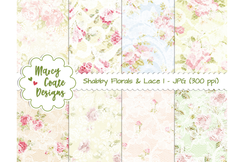 shabby-florals-and-lace-digital-papers