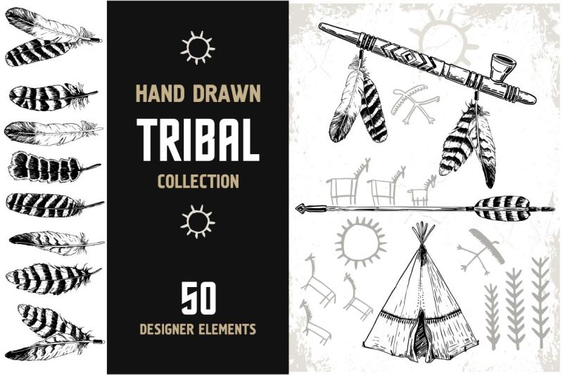 tribal-graphics-hand-drawn-design