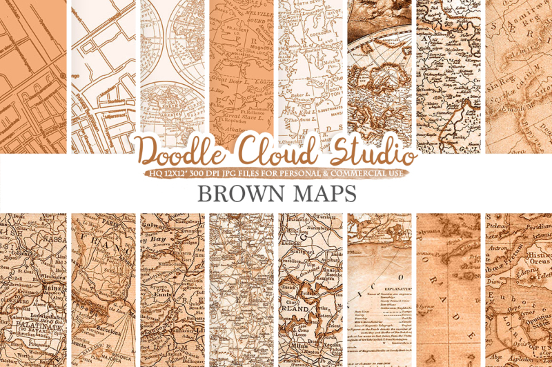 brown-vintage-maps-digital-paper-map-textures