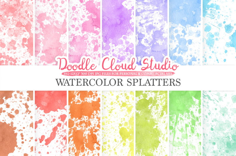 paint-splatter-digital-paper-watercolor-painted-rainbow-paint-stains