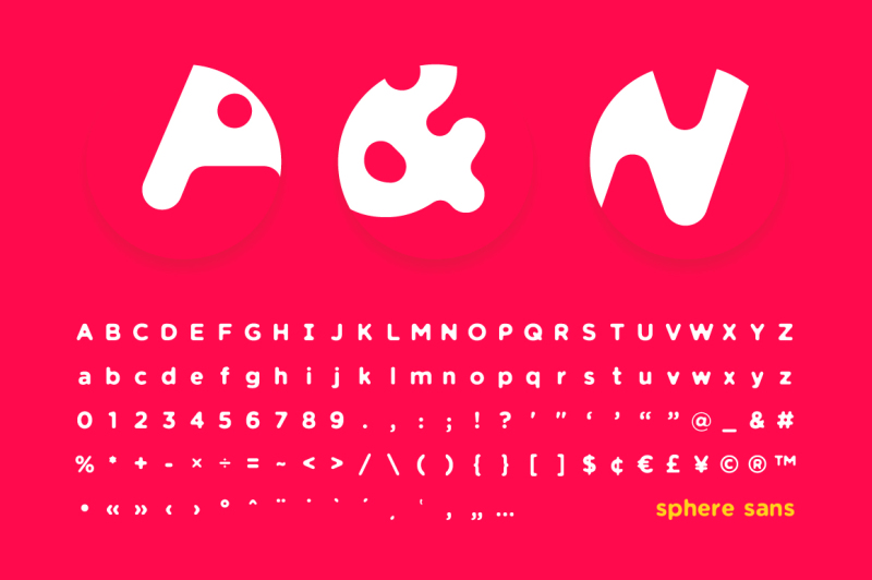 sphere-sans-typeface