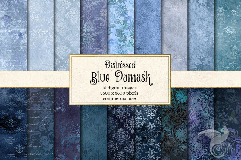 blue-distressed-damask