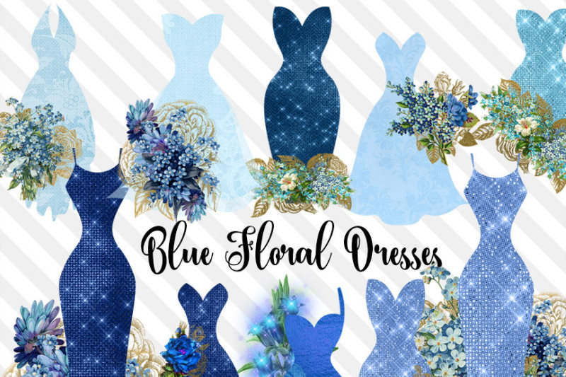 blue-floral-dresses