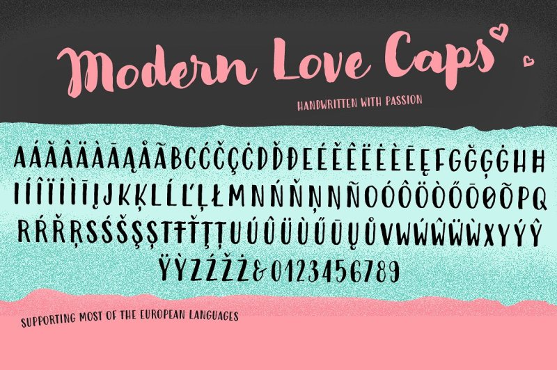 Modern Love Family 4 Fonts By Resistenza Type Foundry Thehungryjpeg Com