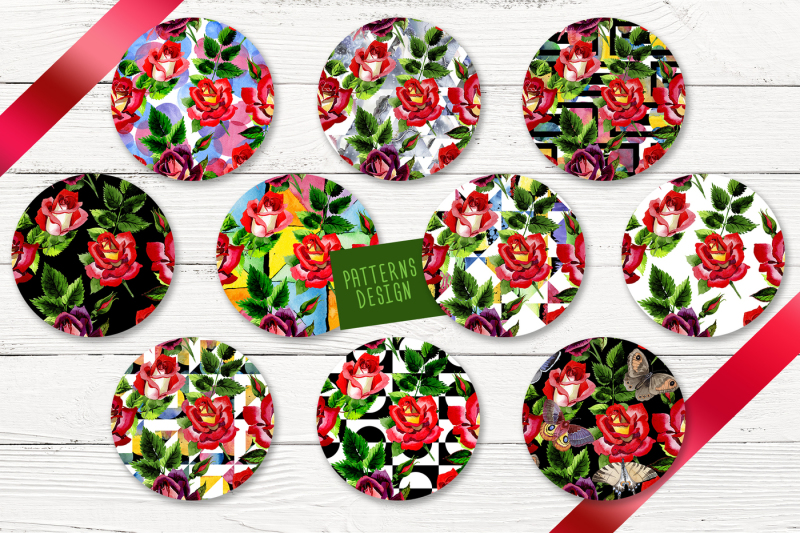 roses-beautiful-garden-png-watercolor-flower-set