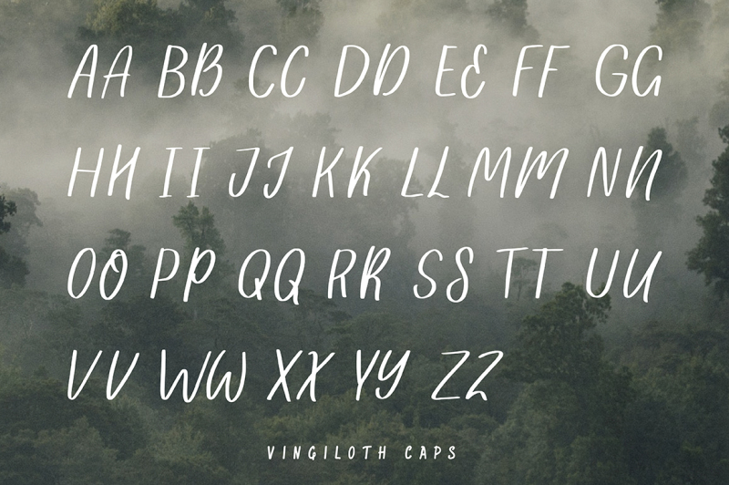 vingiloth-handwritten-script