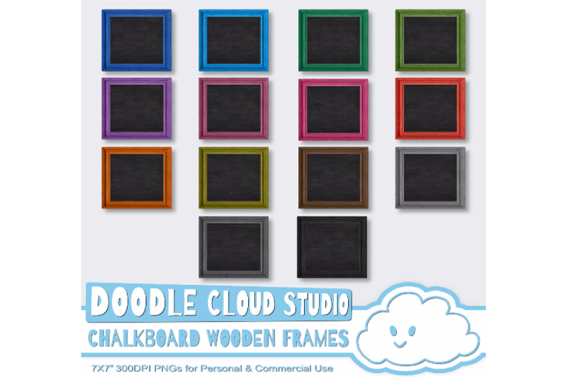 framed-chalkboards-wooden-frame-chalkboard-cliparts
