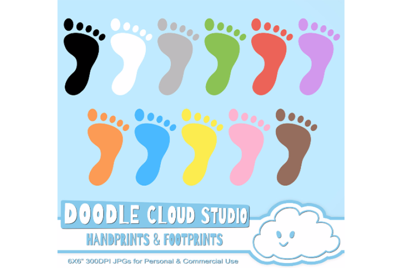 colorful-footprints-and-handprints-cliparts-hands-foot-prints